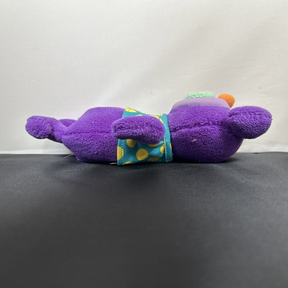 VTG 2010 Mattel/Fisher Price Sing A Ma Jig Plush~Purple/Polka Dot ~WORKS Chrty - Picture 6 of 9